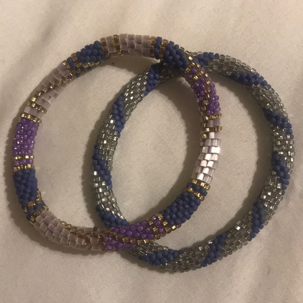 Lily and Laura bracelets set of 2.